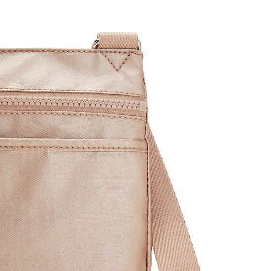 Sacs Crossbody Kipling Emmylou Metallic Doré | FR 2106BE
